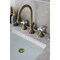 Kingston Brass KS2983PX Widespread Bathroom Faucet, Antique Brass KS2983PX - alternate 6